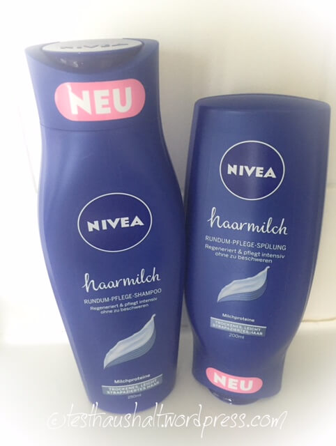 Nivea Haarmilch Shampoo und Spülung