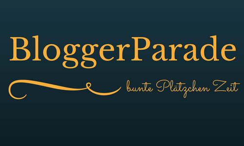 BloggerParade bunte Plätzchen Zeit