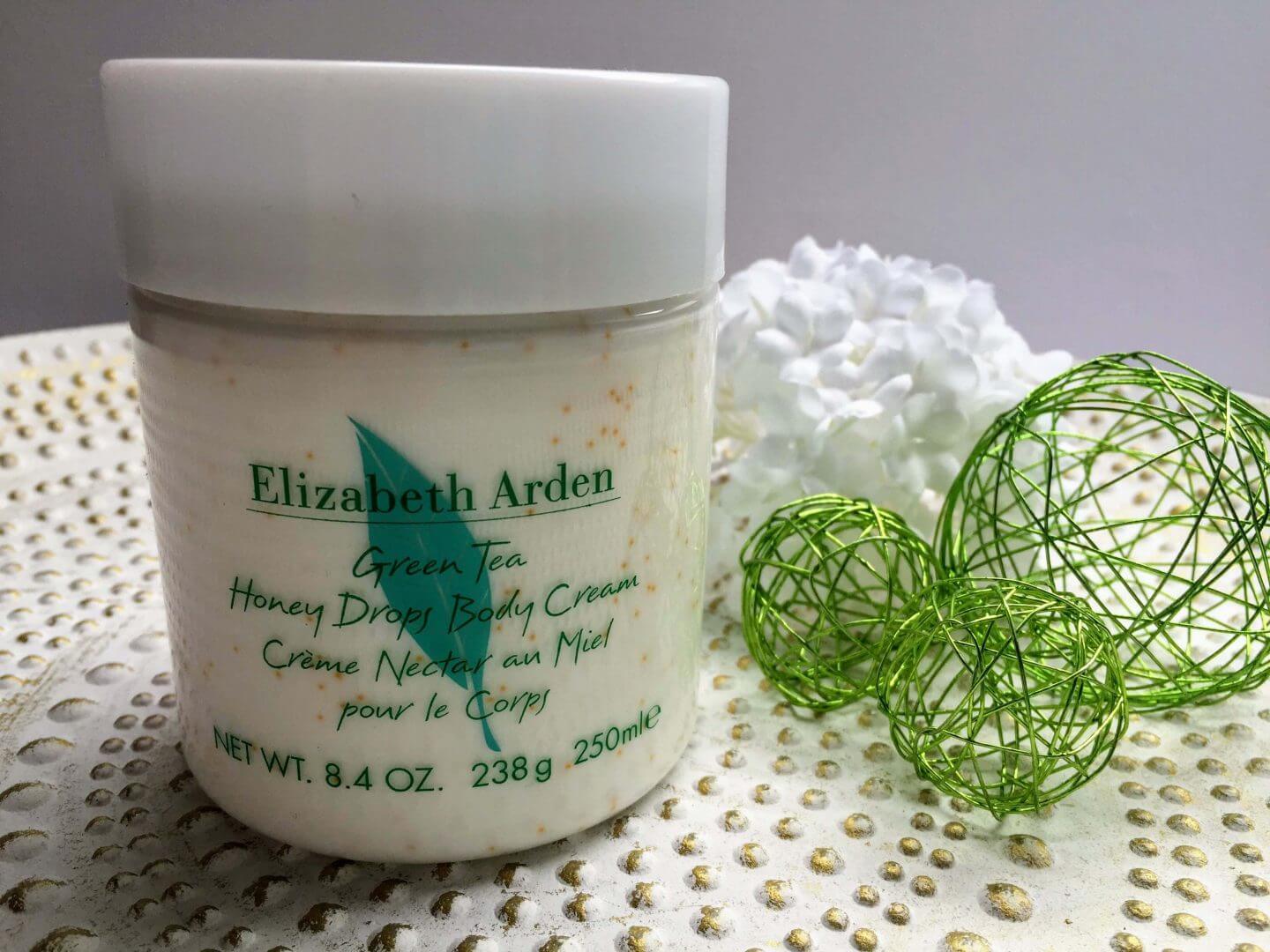 Green Tea Honey Drops Body Cream von Elisabeth Arden im Tiegel 
