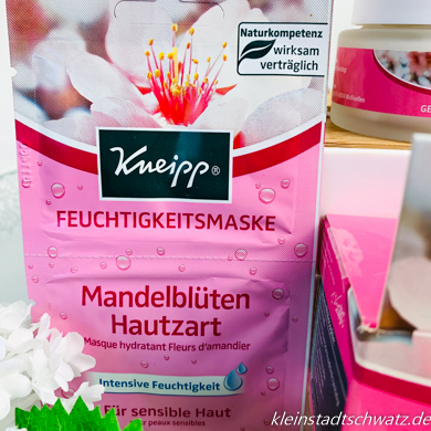 Mandelblüten Hautzart Feuchtigkeitsmaske von Kneipp