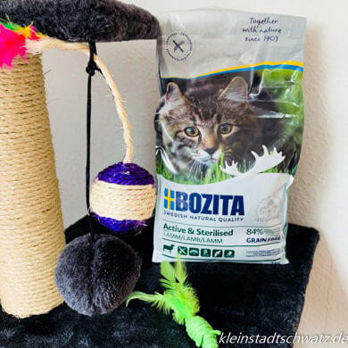 Bozita Trockenfutter für aktive und sterilisierte Katzen